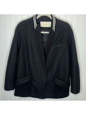 Wool Varsity Jacket Size Medium